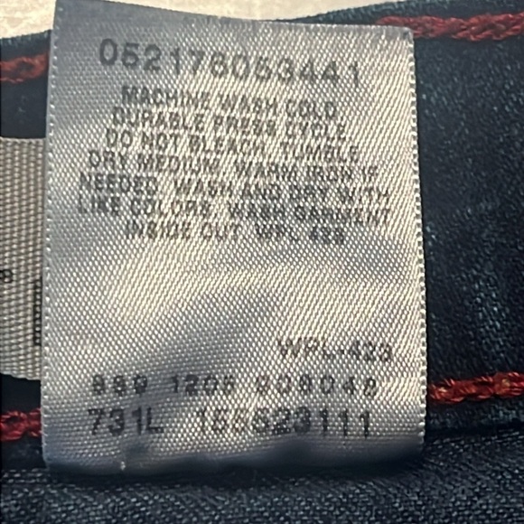 Levi's Women's 550 Relaxed Bootcut Blue Jeans Size 16M - Picture 8 of 8